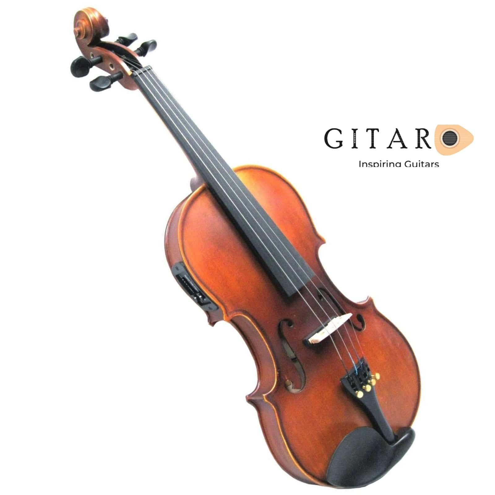 Gurt Bogen in schwarz oder weiss 4/4 Geige Violine mit Koffer 